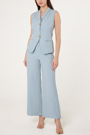 Tailored Two-Piece Vest & Trouser Set