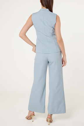 Tailored Two-Piece Vest & Trouser Set