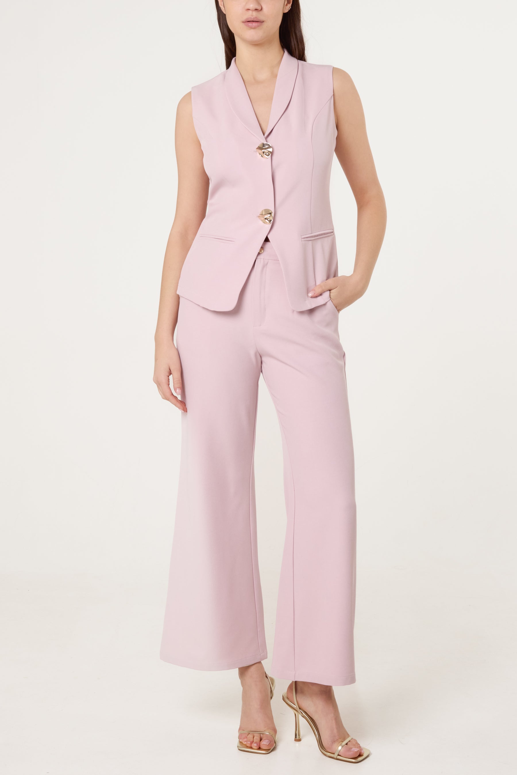 Tailored Two-Piece Vest & Trouser Set
