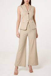 Tailored Two-Piece Vest & Trouser Set