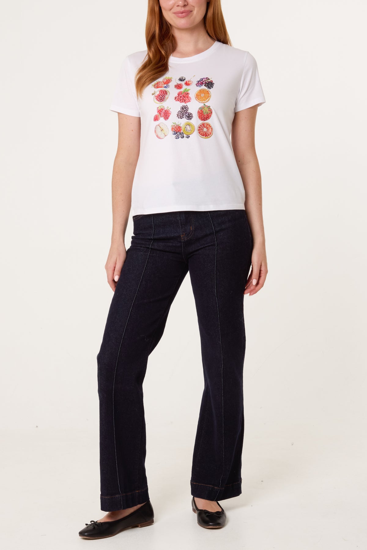 Embellished Fruit T-Shirt