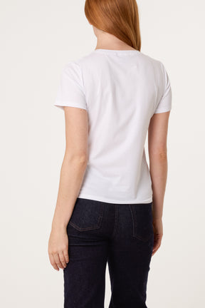 Embellished Fruit T-Shirt