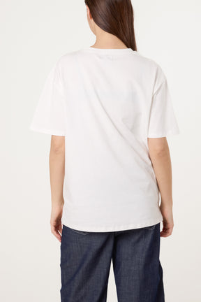 Embellished Strawberry Farm T-Shirt