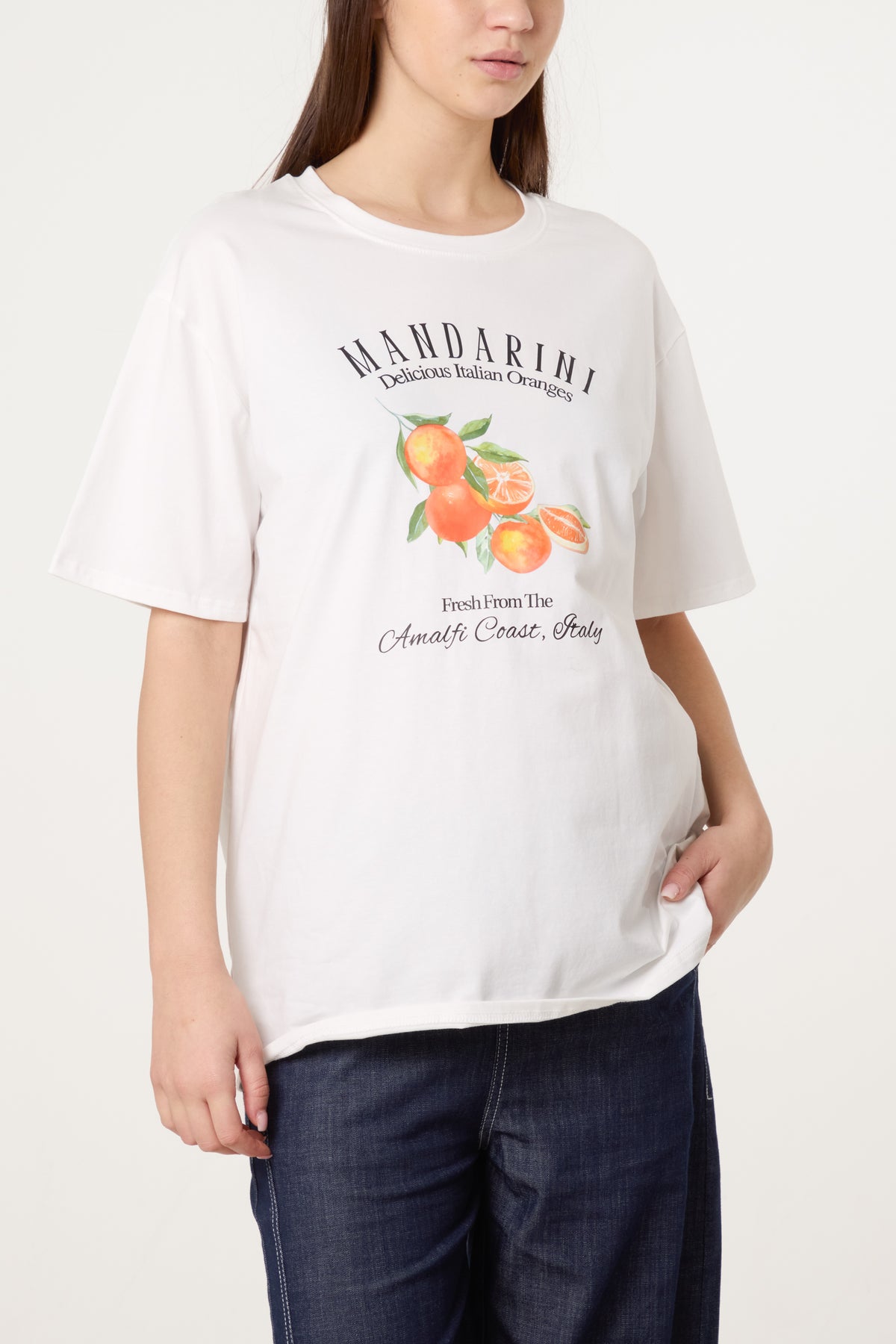 Amalfi Oranges Relaxed T-Shirt