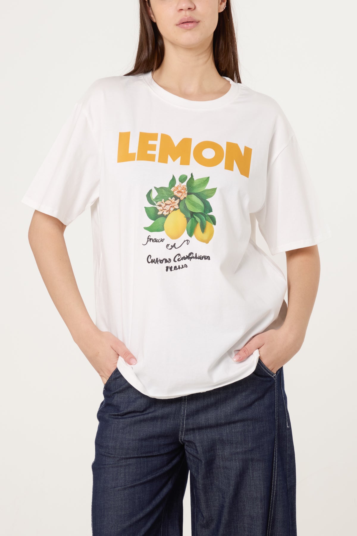 Lemon Graphic Relaxed T-Shirt