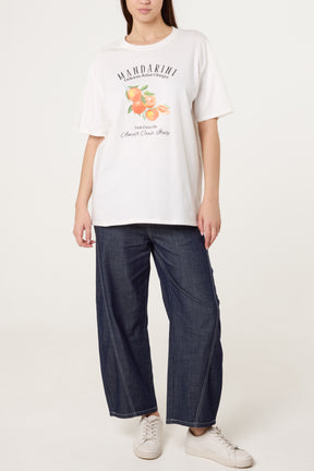 Amalfi Oranges Relaxed T-Shirt