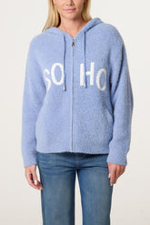 Soho Zip-Up Cosy Hoodie