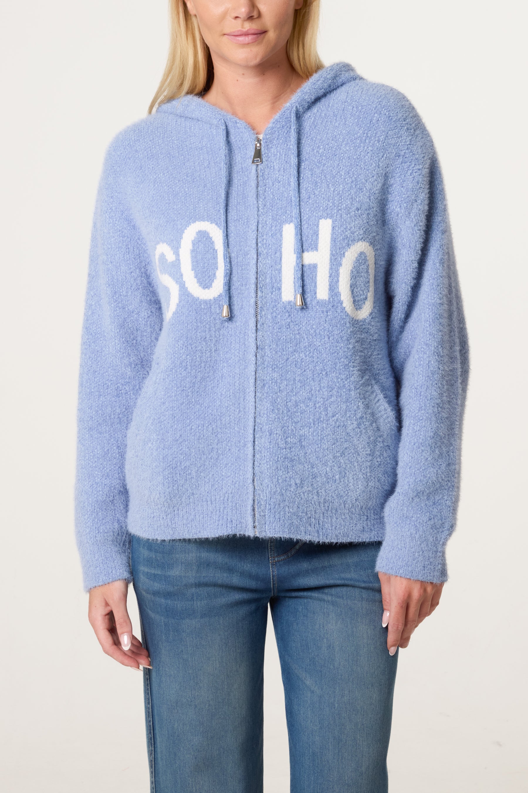 Soho Zip-Up Cosy Hoodie