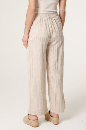 Striped Linen Trousers