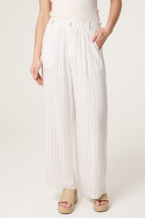 Striped Linen Trousers