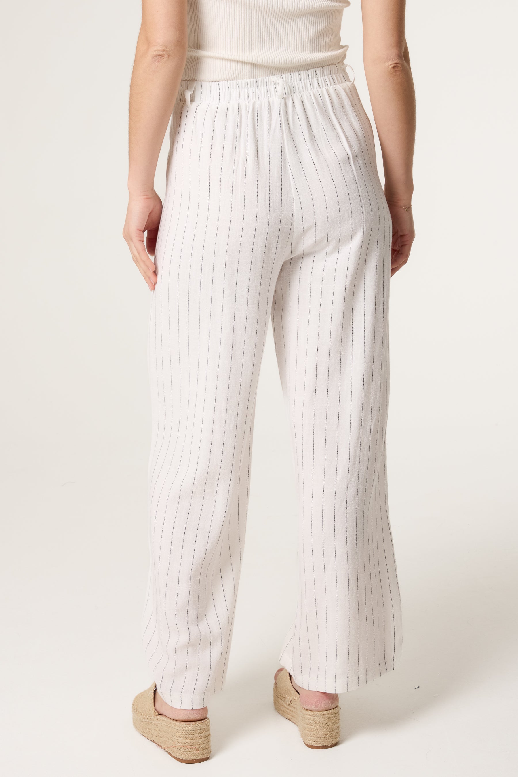 Striped Linen Trousers