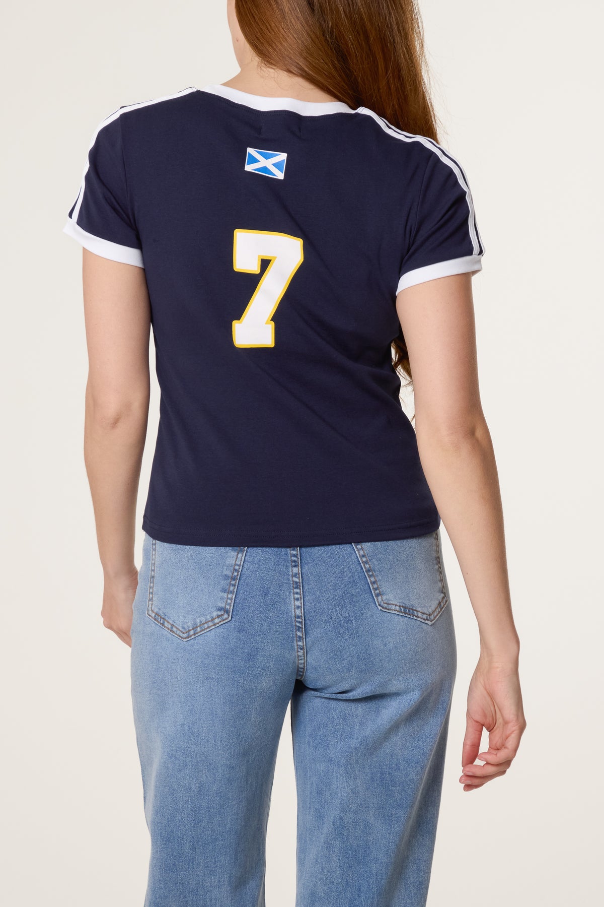 Scotland Bling Football T-Shirt