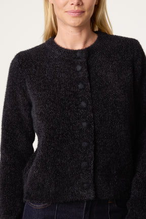 Cardigan Featuring Soft Textured Finish