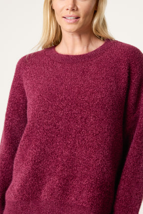 Essential Fluffy Long Sleeve Jumper
