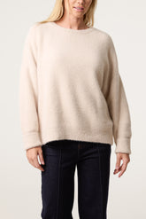 Essential Fluffy Long Sleeve Jumper