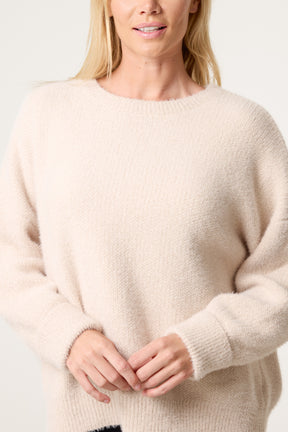 Essential Fluffy Long Sleeve Jumper