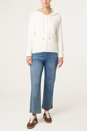 Essential Button Up Cosy Hoodie