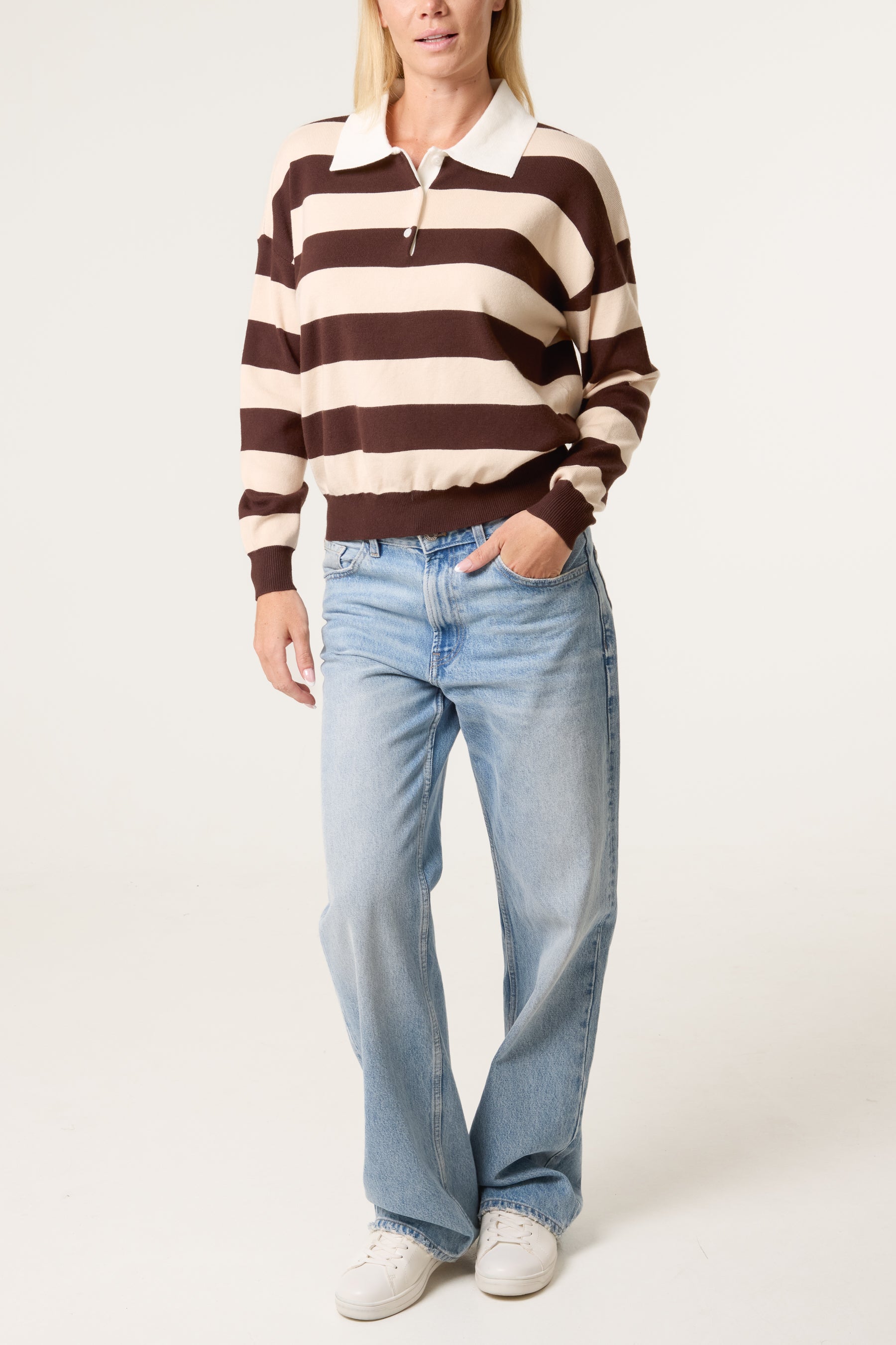 Striped Long Sleeve Jumper