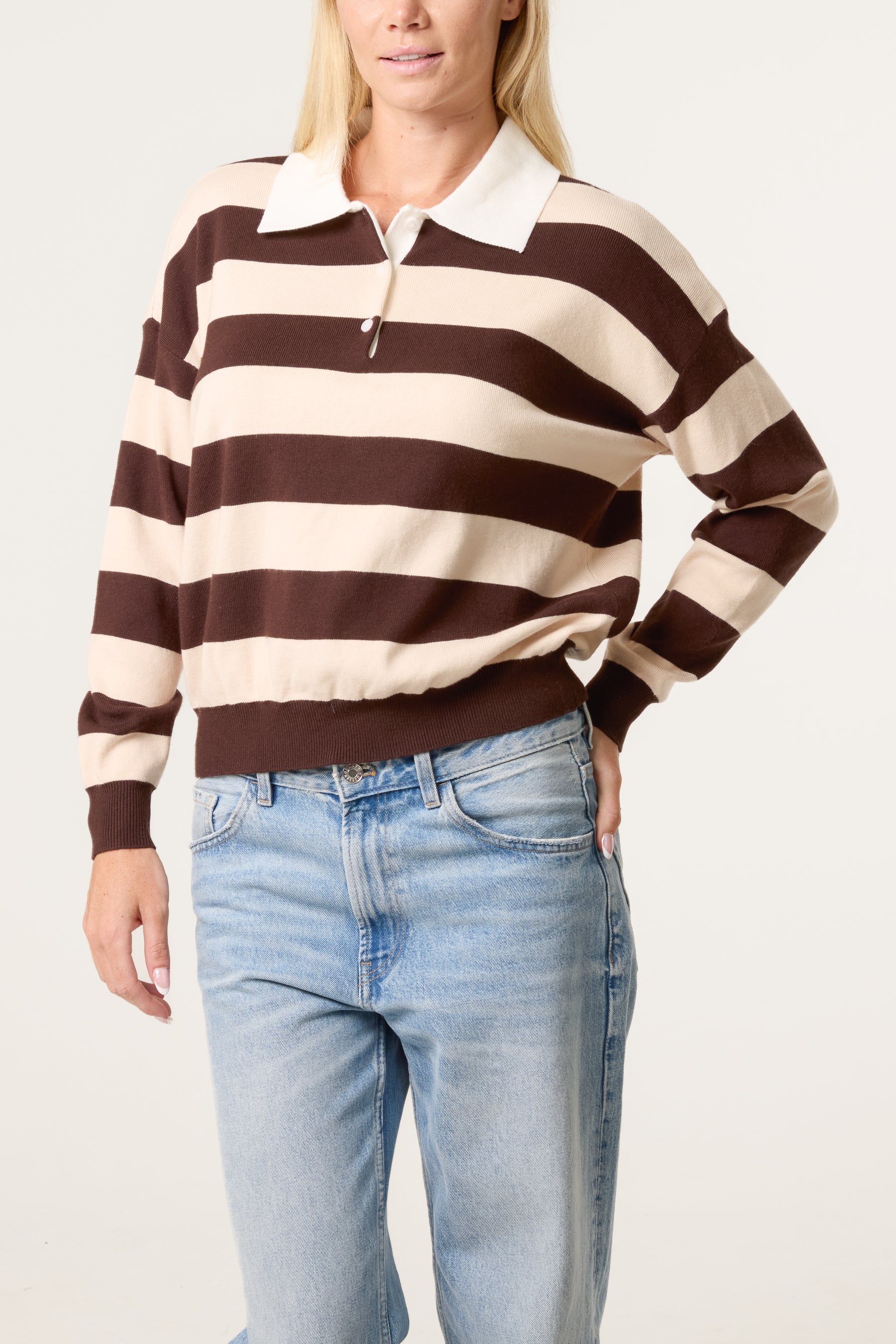 Striped Long Sleeve Jumper