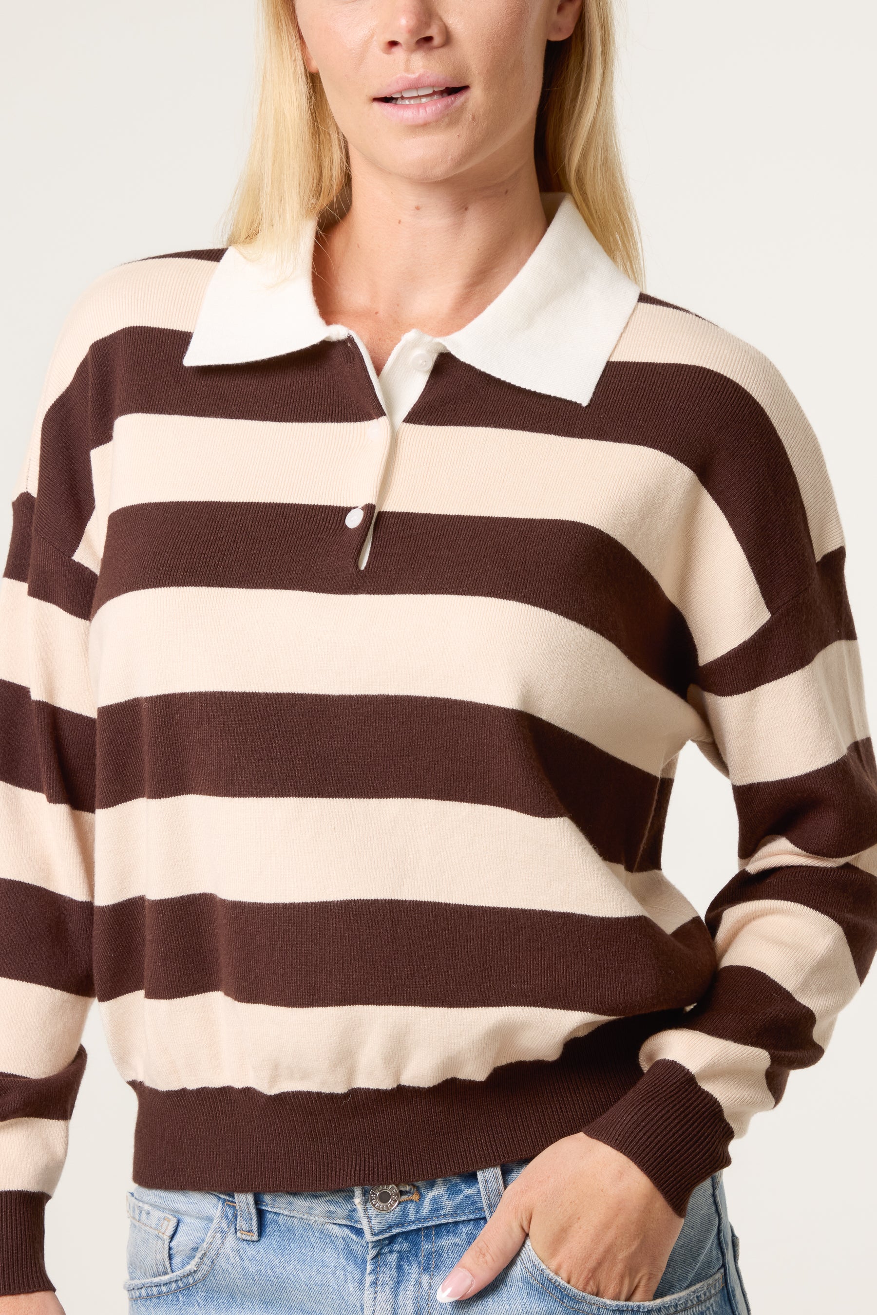 Striped Long Sleeve Jumper