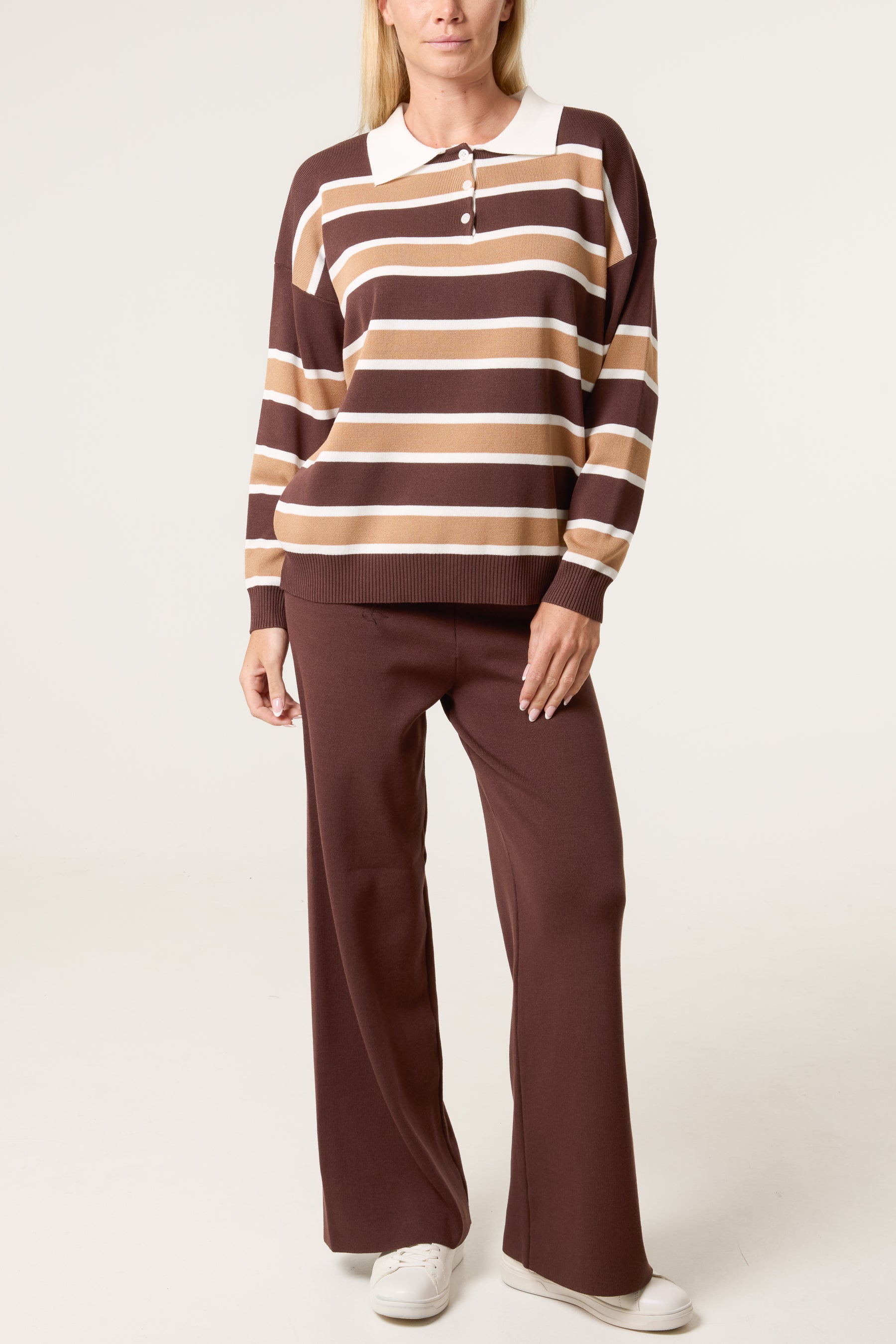 Stripe Knit Co-Ord Set