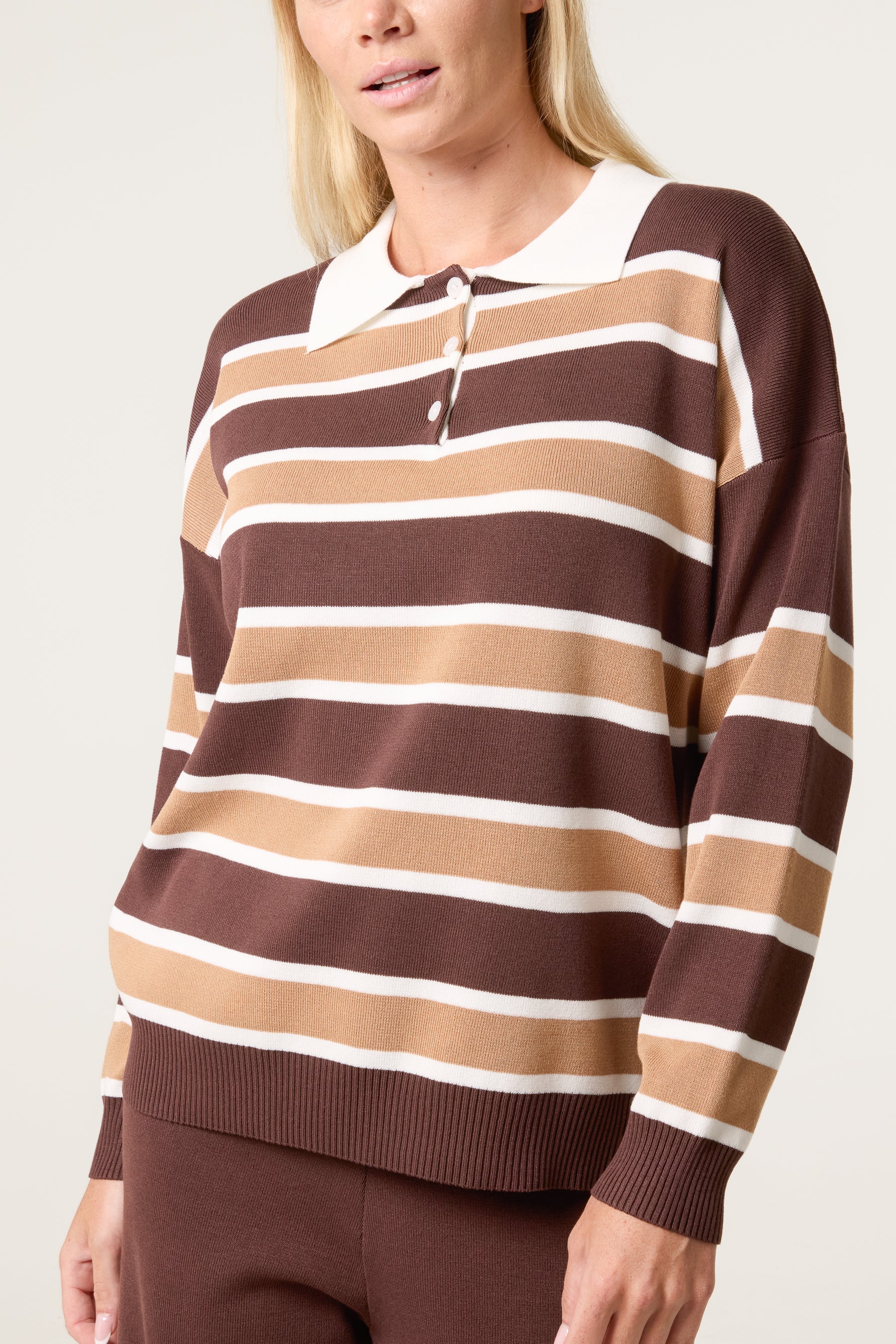 Stripe Knit Co-Ord Set