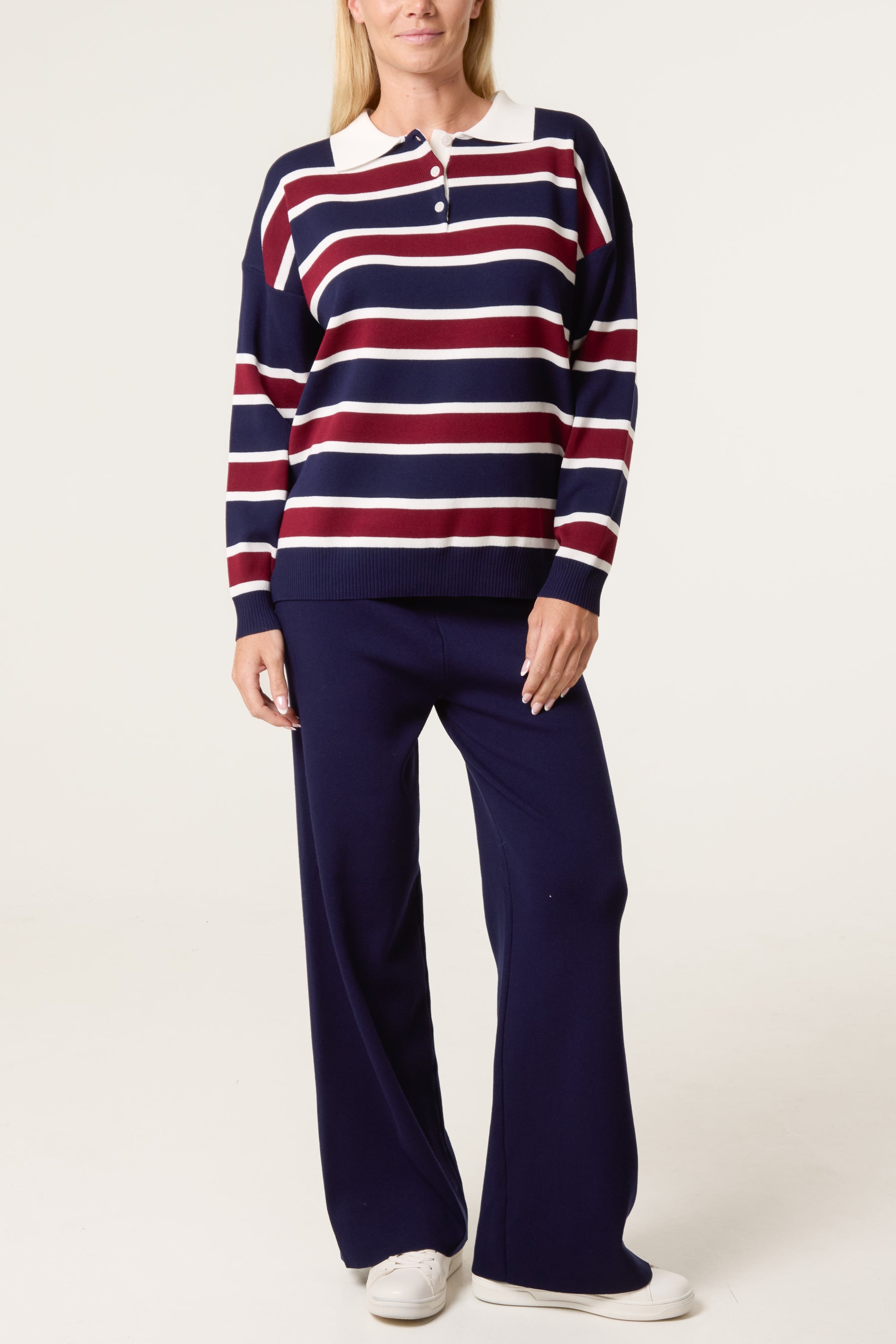 Stripe Knit Co-Ord Set