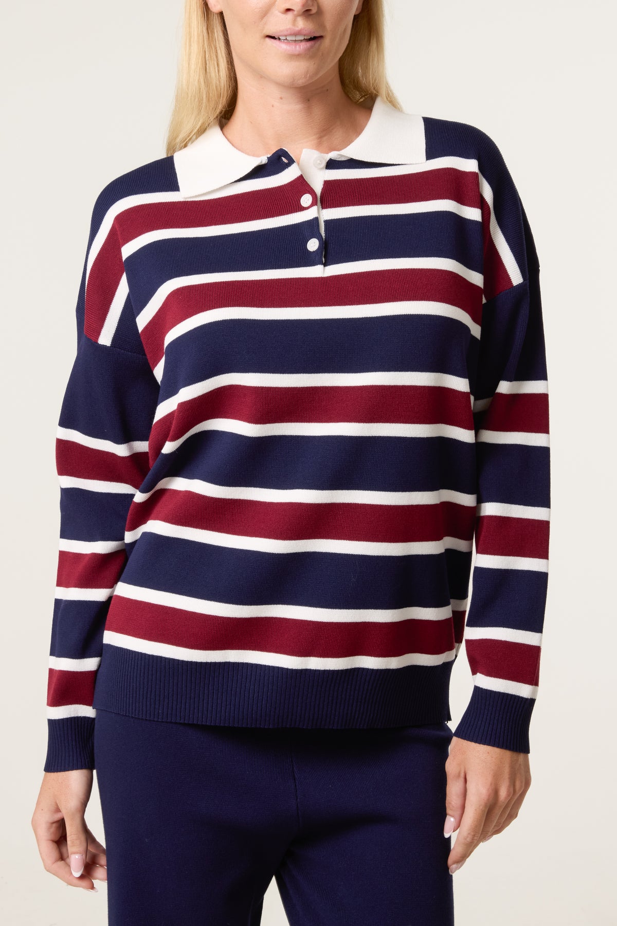Stripe Knit Co-Ord Set