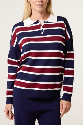 Stripe Knit Co-Ord Set