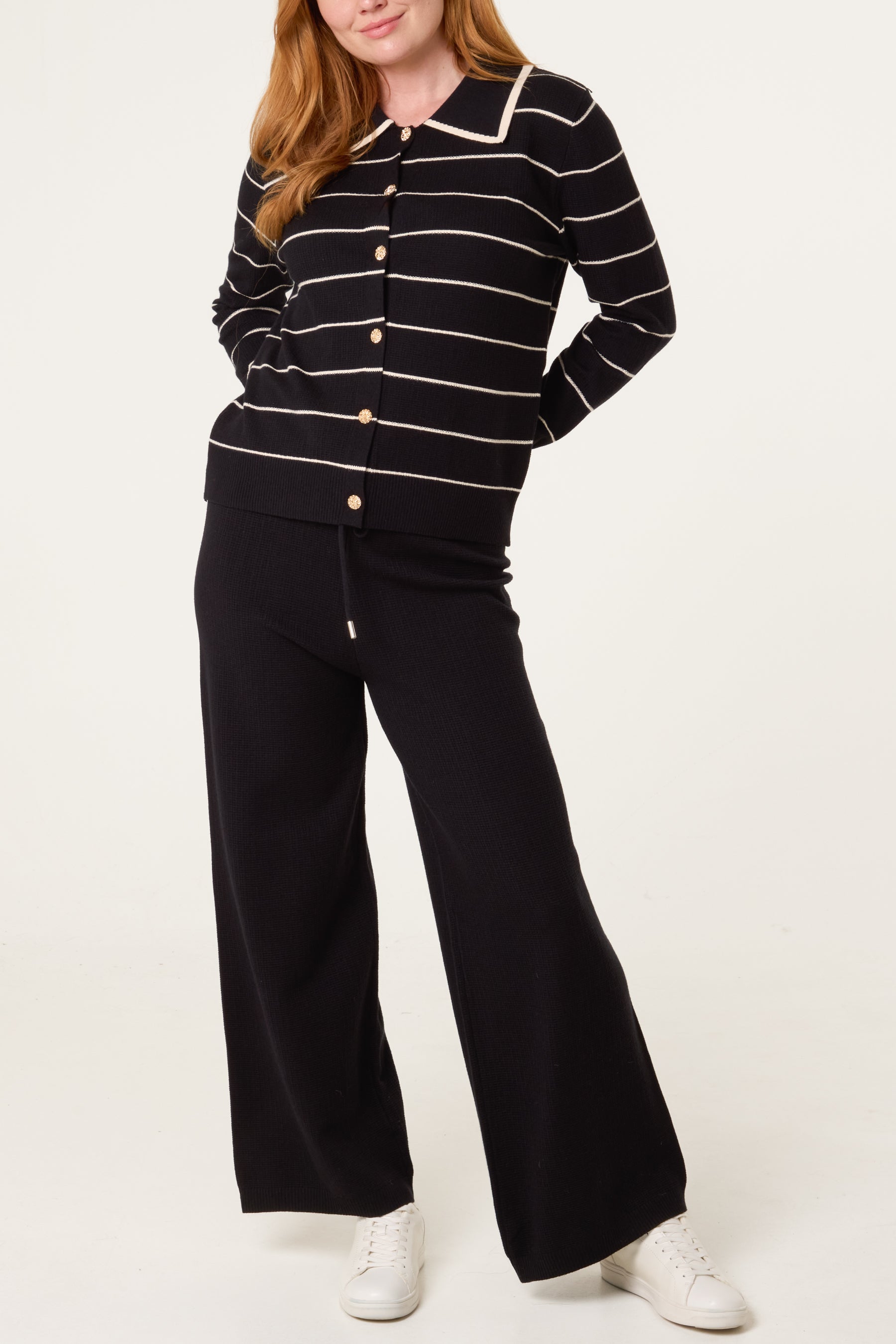 Striped Knit Co-Ord Set