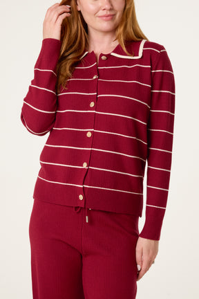Striped Knit Co-Ord Set