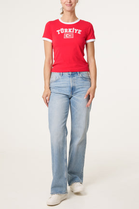 Turkiye Bling Football T-shirt