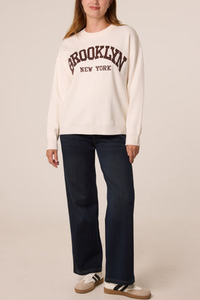 Brooklyn New York Light Knit Jumper
