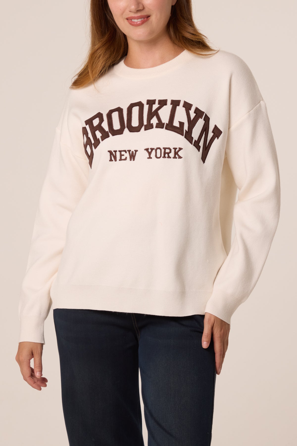 Brooklyn New York Light Knit Jumper