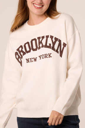 Brooklyn New York Light Knit Jumper