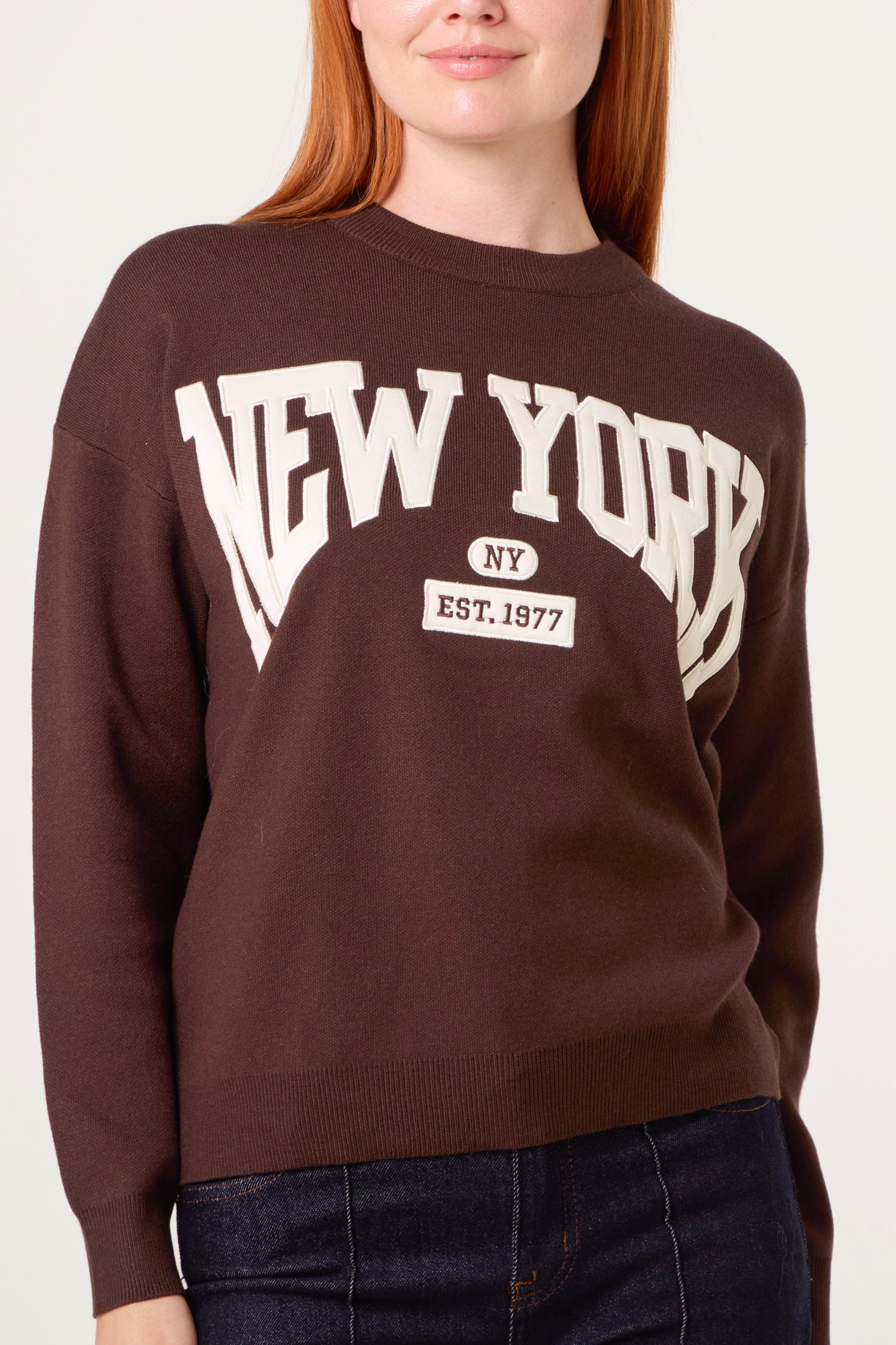New York 1977 Light Knit Jumper