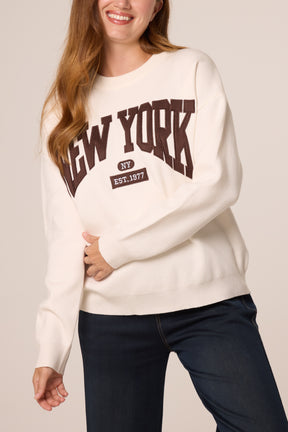 New York 1977 Light Knit Jumper