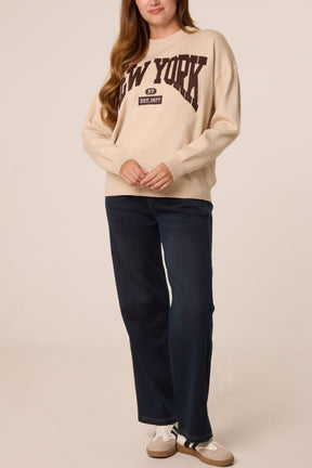 New York 1977 Light Knit Jumper