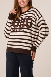 Striped Soho NY Knit Jumper