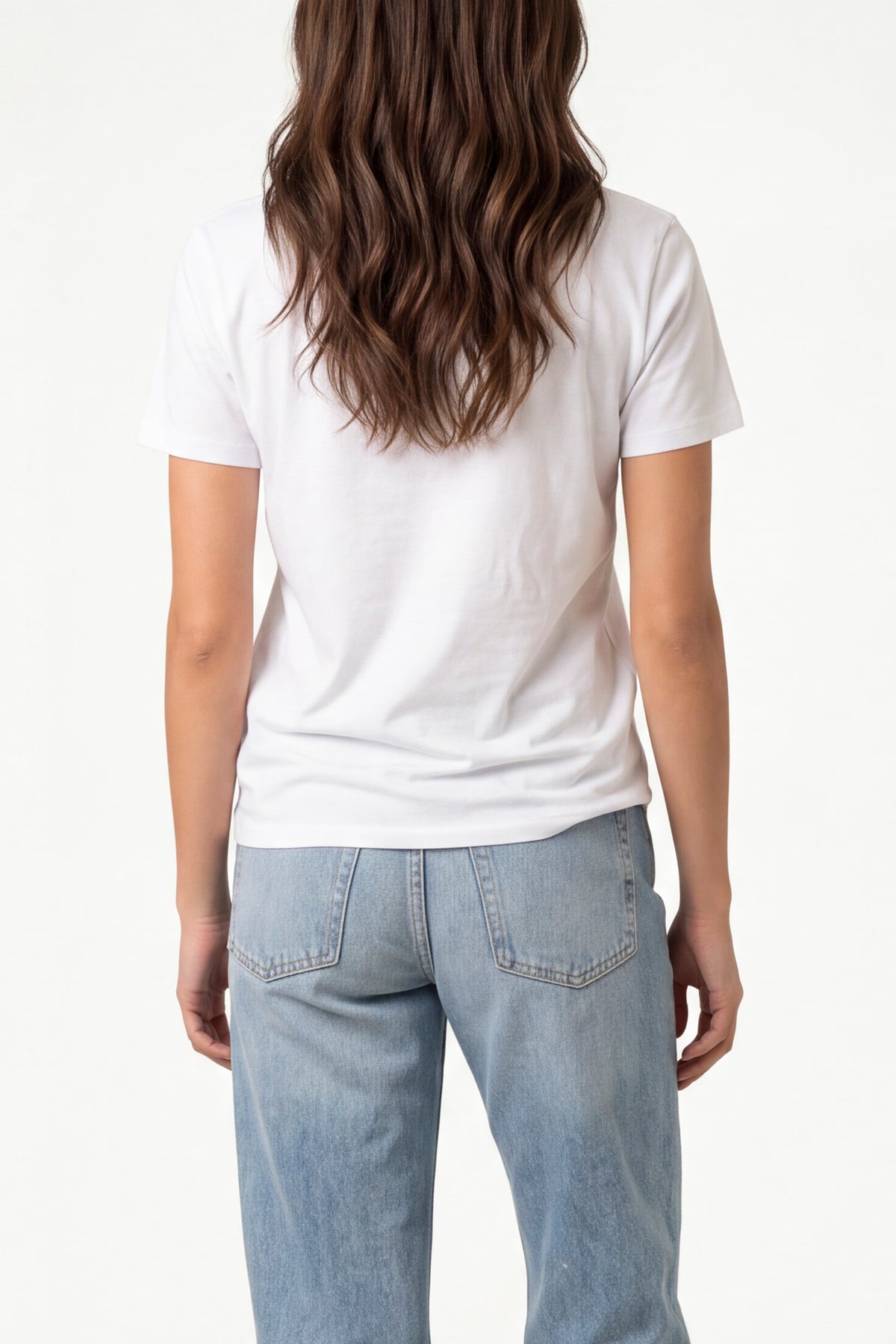 Gold Embellished Bow Patch Short Sleeve T-Shirt