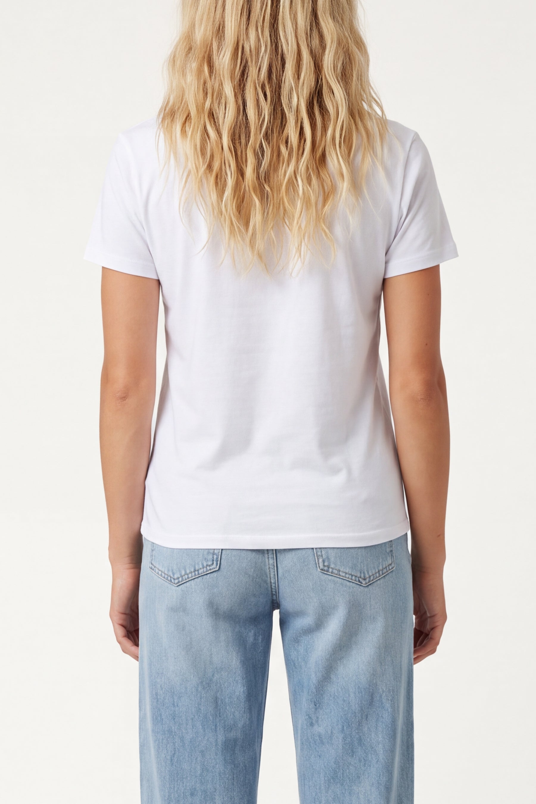 Embellished Watercolour Girl T-Shirt