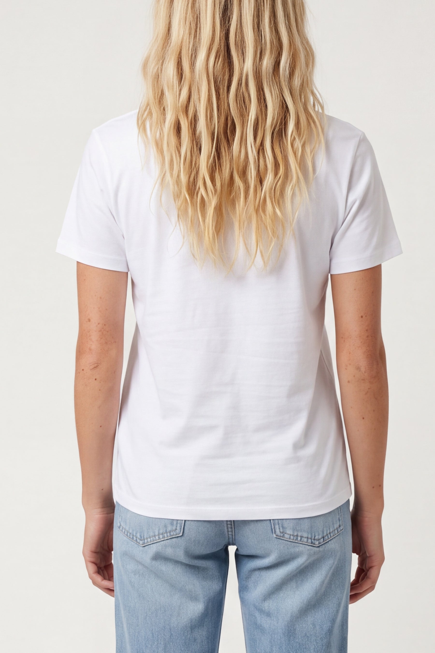 Embellished Shopping Girl  T-Shirt