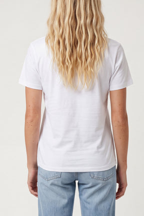 Embellished Shopping Girl  T-Shirt