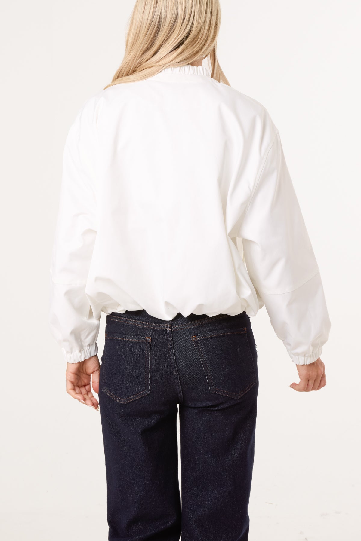 Zip-Through Crop Jacket
