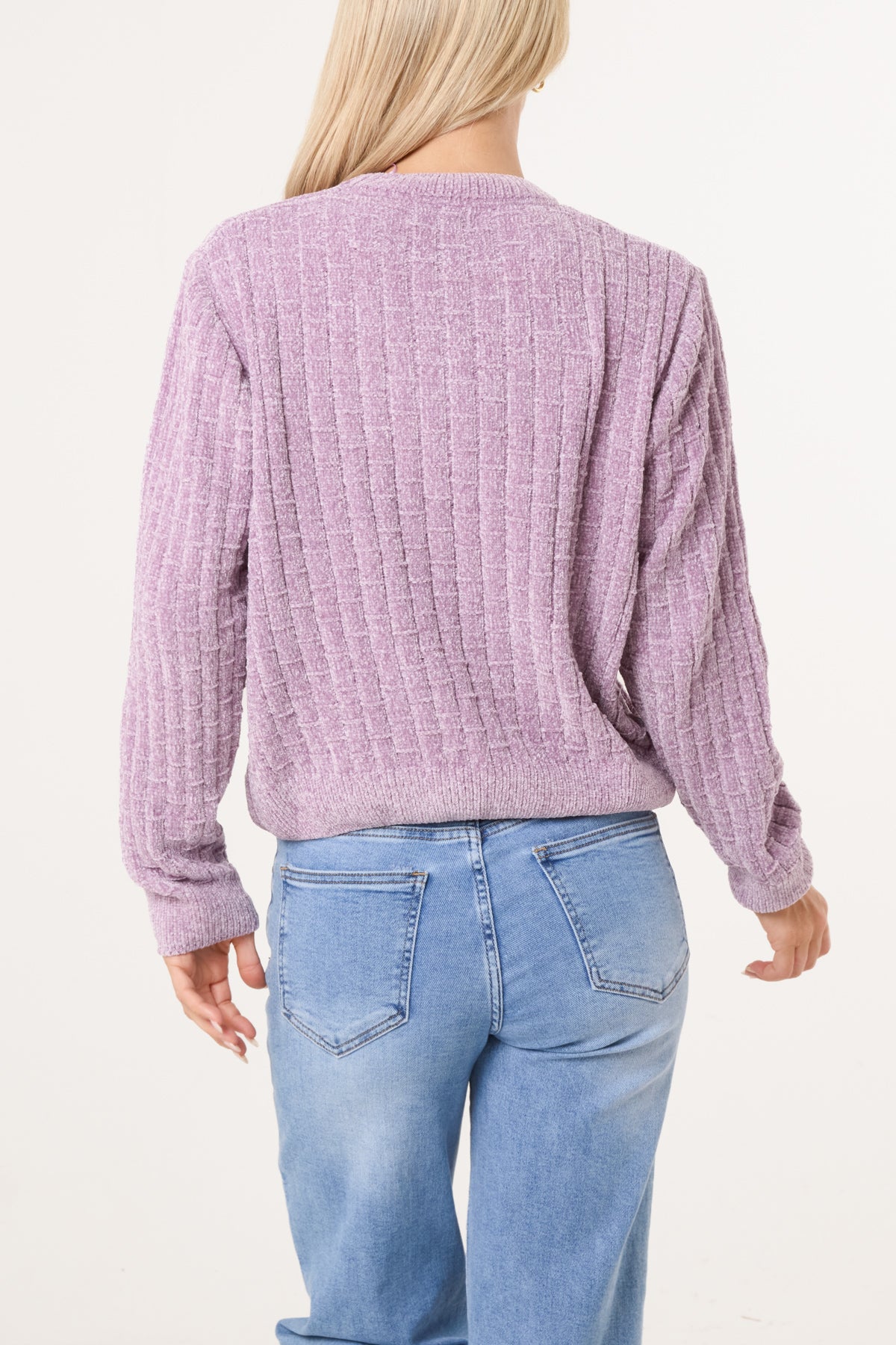 Chenille Round Neck Jumper