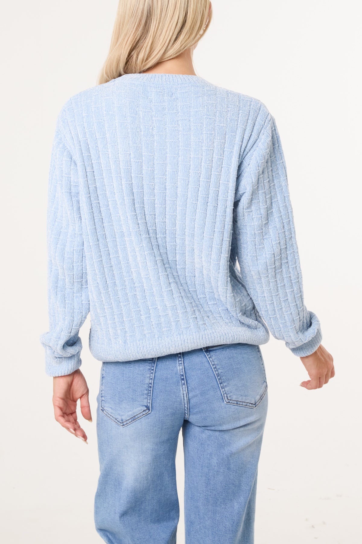 Chenille Round Neck Jumper