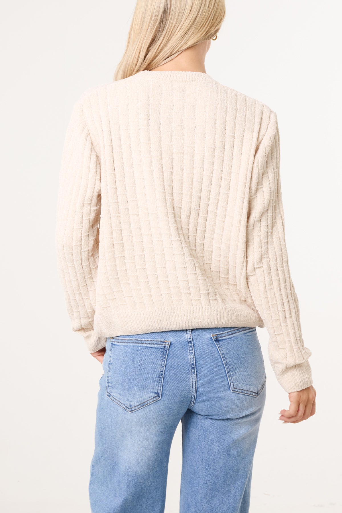 Chenille Round Neck Jumper