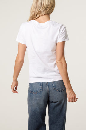 Coffee Time Embellished T-shirt