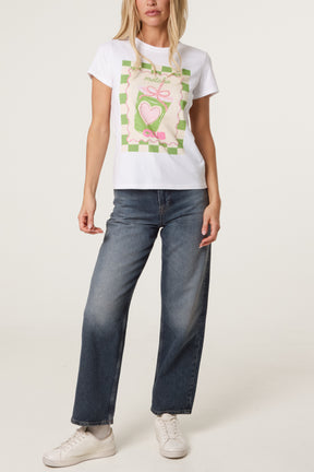 Matcha Club Embellished T-shirt