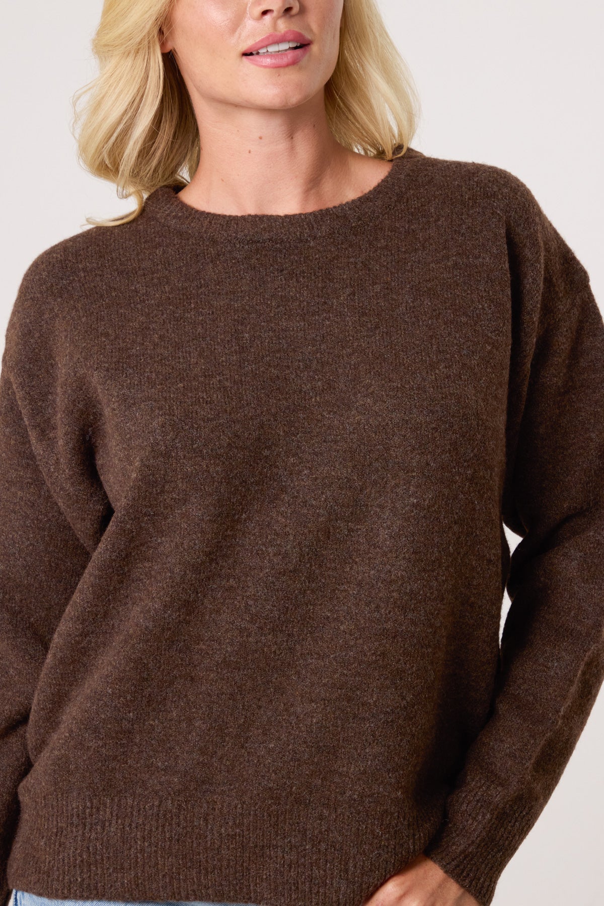 Crew Neck Knit Jumper